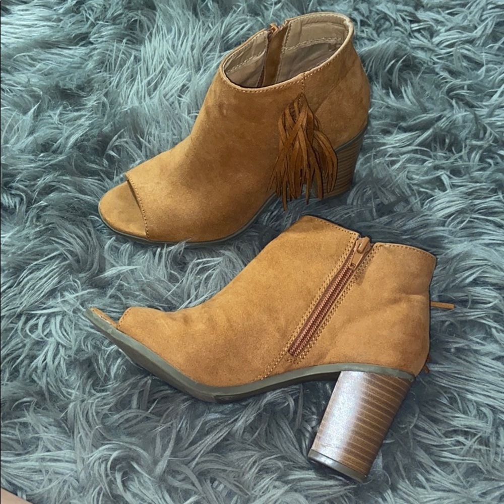 Charming Charlie Fringe Booties - Picture 6 of 10